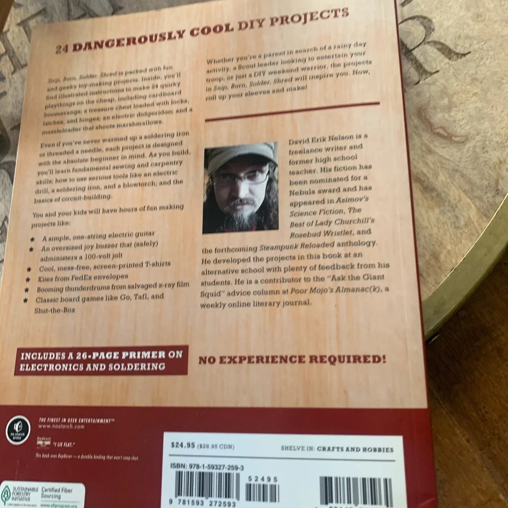 Book Snip , Burn , Solder,Shred . By David Erik Nelson - Picture 3 of 4